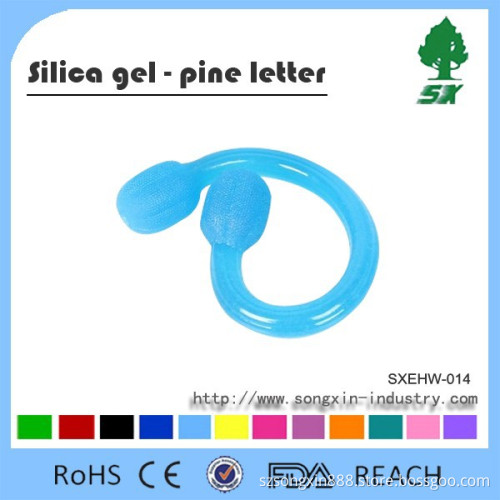 Colorful Elastic Silicone Fitness Belt,Straching Exercise Yoga Belt